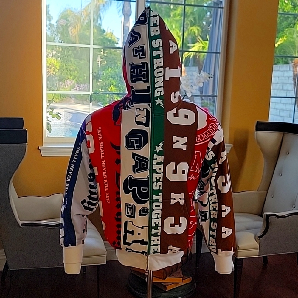 Brand new Bape mens hoodie